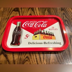 7 Coca Cola Aluminum Trays